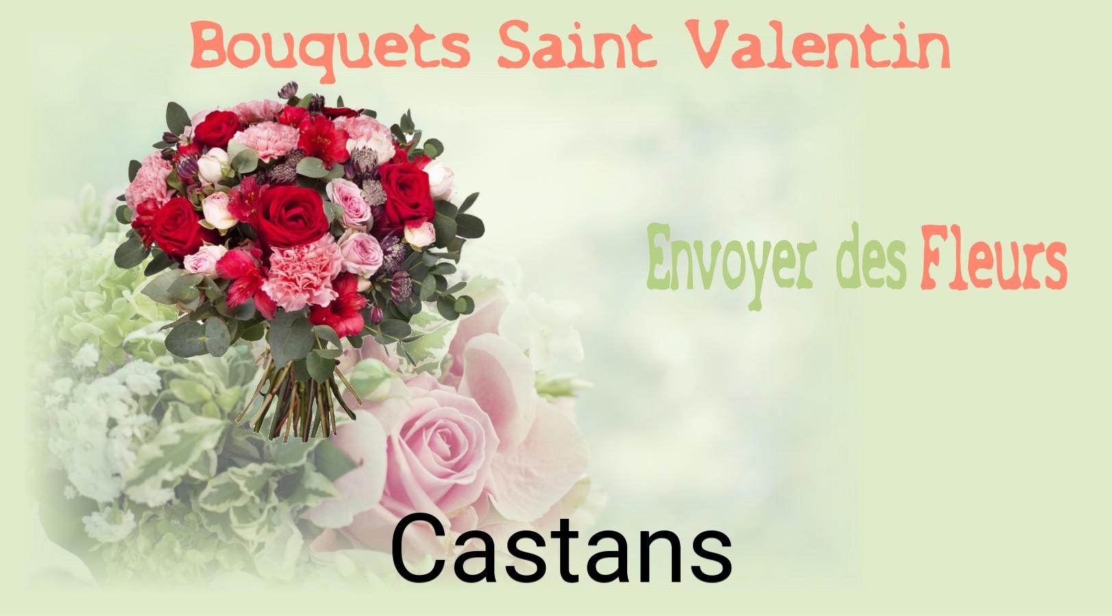 Roses de Saint-Valentin livrées à Castans